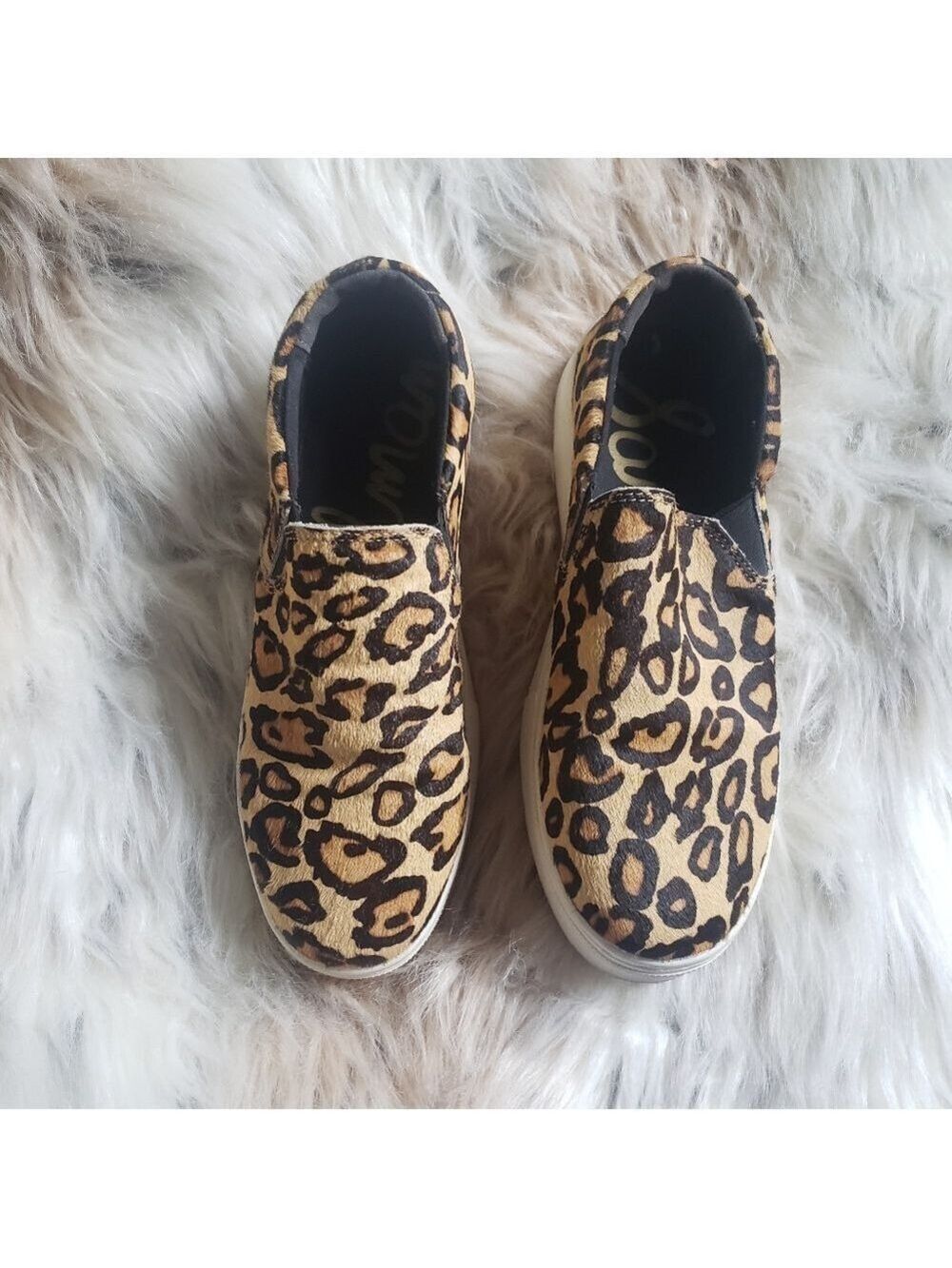 Sam Edelman Leopard Loafers